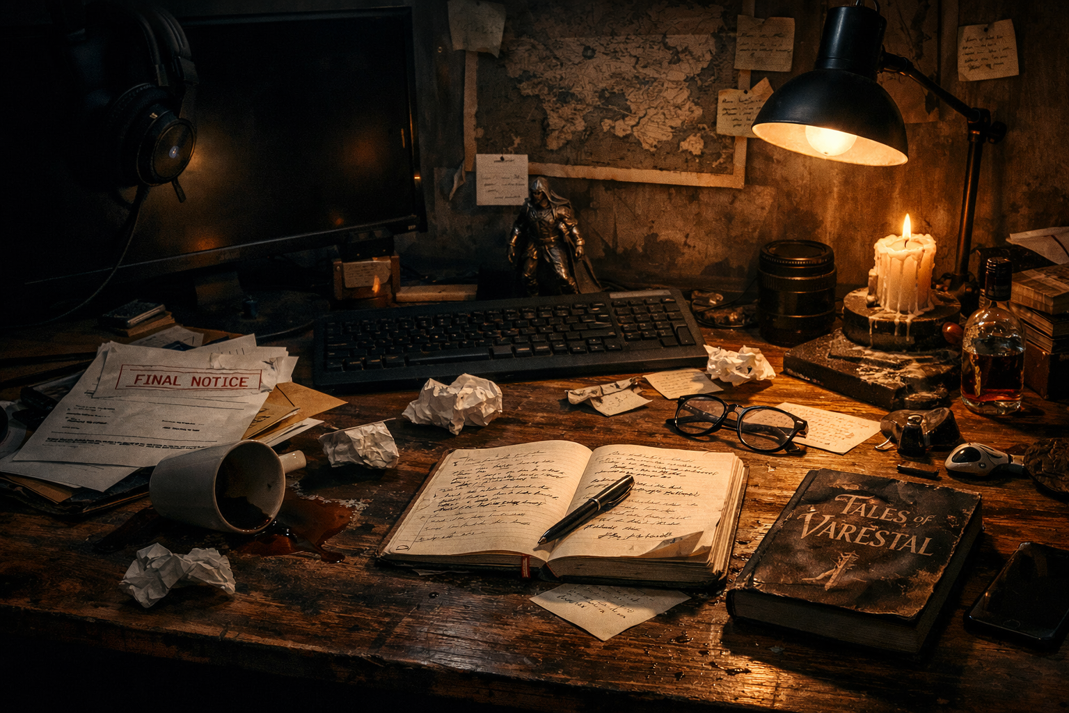 Creator’s Desk — When Everything Falls Quiet